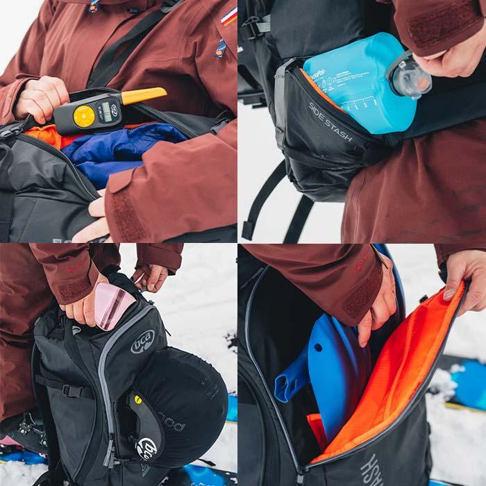 BCA 23-24 STASH PRO 22L BLACK バックパック リュック 20L