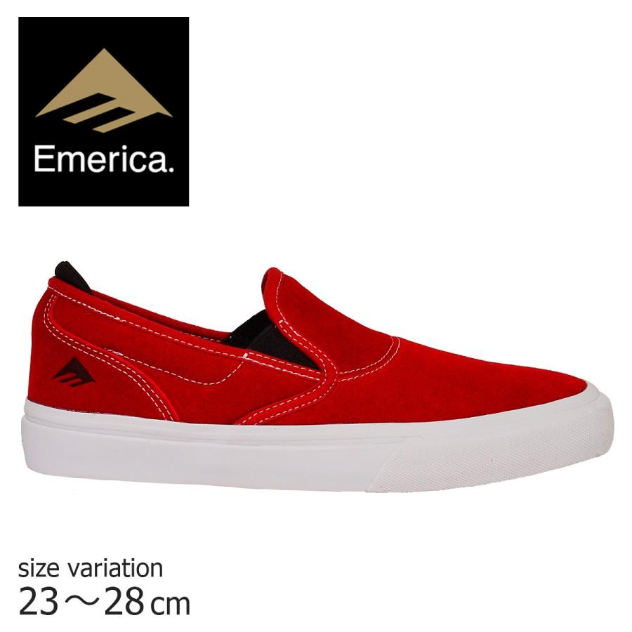 slip on red