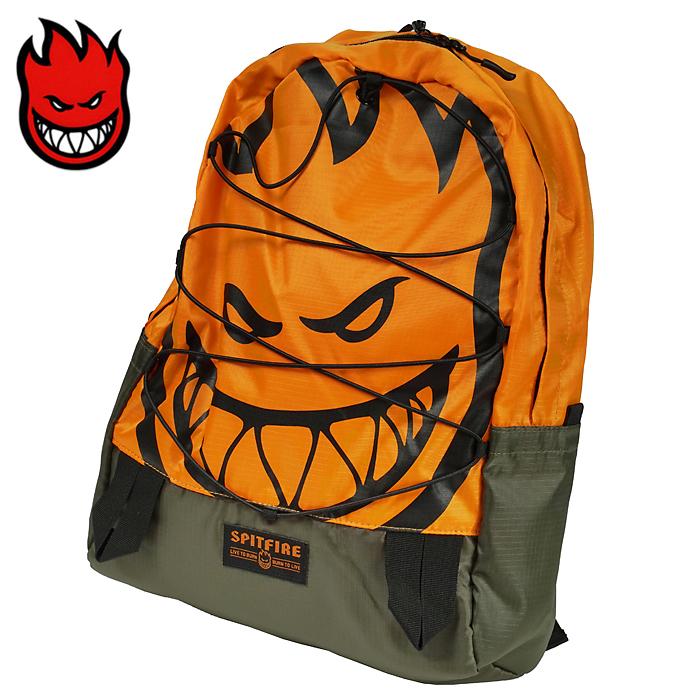 SPITFIRE BIGHEAD DAYBAG ORANGE/OLIVE バックパック リュック