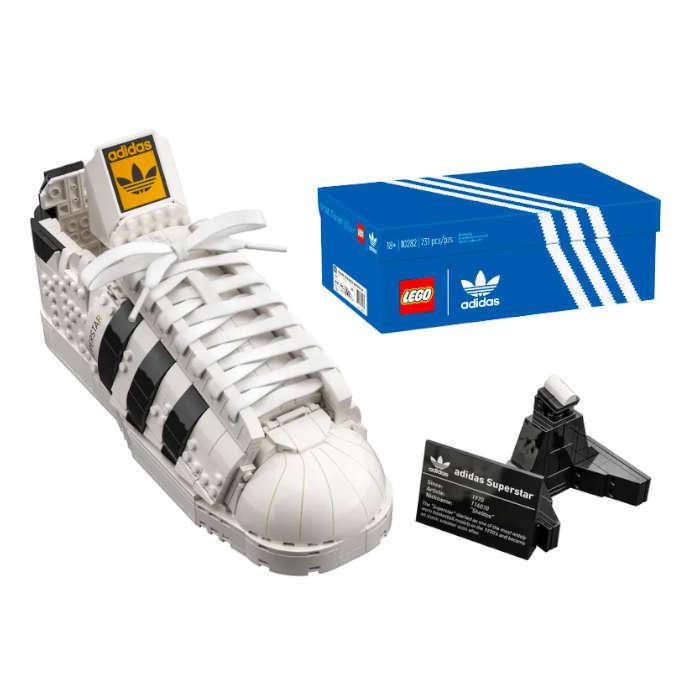 LEGO（レゴ） × Adidas SUPERSTAR WHITE BLACK アディダス オリジナル 