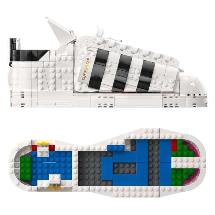 LEGO（レゴ） × Adidas SUPERSTAR WHITE BLACK アディダス オリジナル 