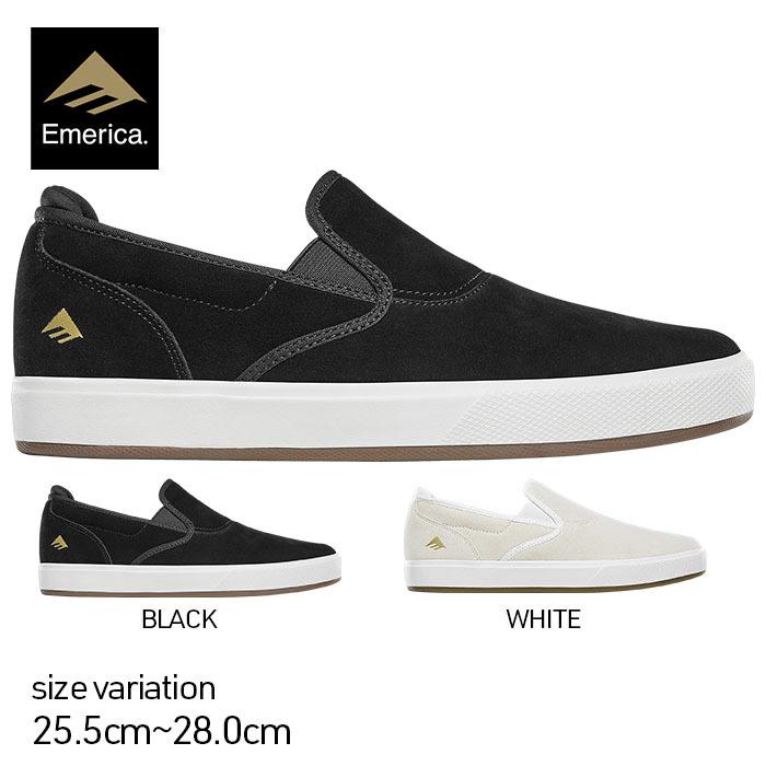 Emerica（エメリカ） Emerica WINO G6 SLIP CUP BLACK WHITE 