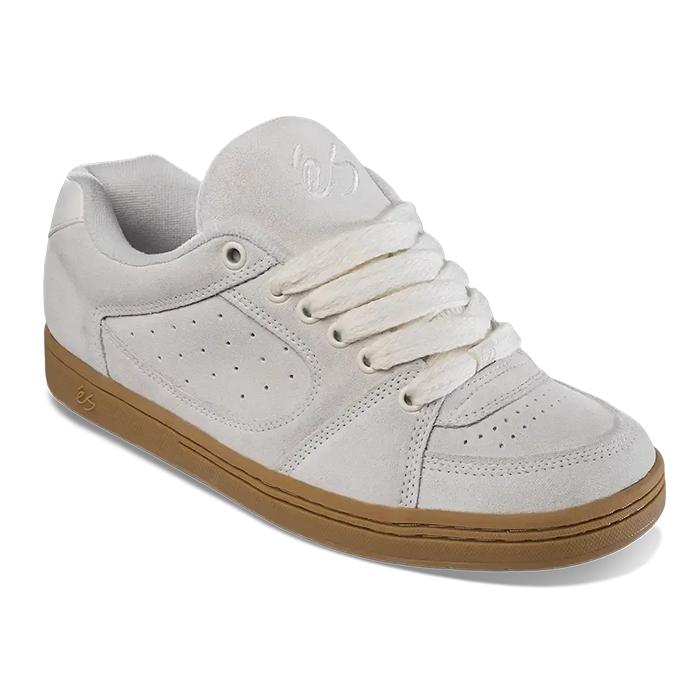 es スニーカー エス スケボー 靴 ACCEL WHITE BLACK BLACK/WHITE