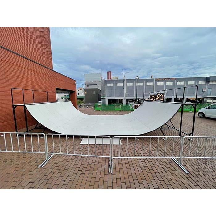 【送料別途見積もり】1200 SKATEBOARD RAMP スケボーランプ スケートパーク ミニランプ BMX スケートボード サーフィン スノーボードハーフパイプ 日本製｜crass｜02