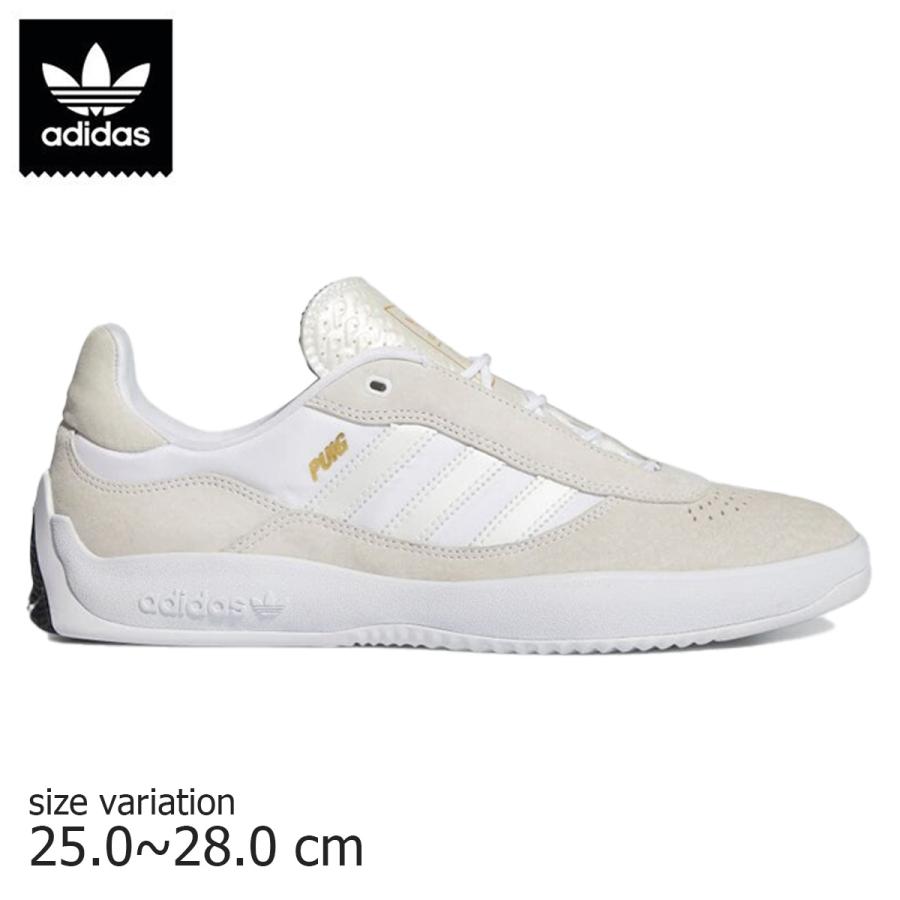 ADIDAS SKATEBOARDING PUIG 21WI WHITE アディダス プイグ スケボー スケートボード スケシュー SK8｜crass