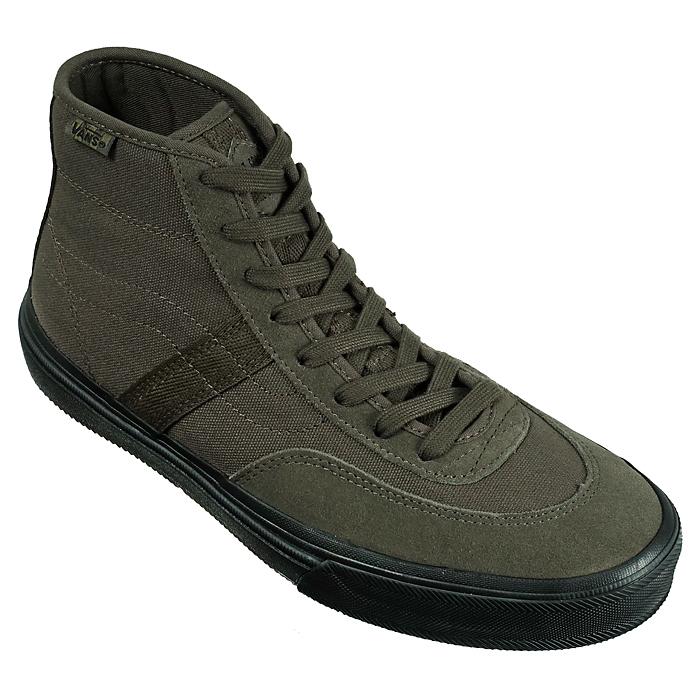 VANS CROCKETT HIGH BUNGEE CORD/BLACK バンズ スケハイ スニーカー スケボー スケートボード スケシュー