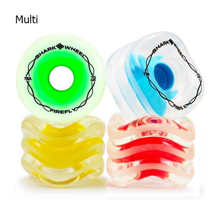 o18☆新品 未開封☆ シャークウィール 72mm 78a クリア グリーン Amazon | クルージング用 SHARK WHEEL SOFT WHEEL シャーク