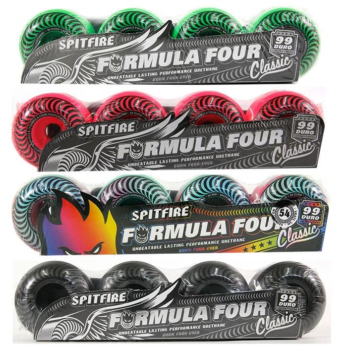 SPITFIRE WHEELS SPITFIRE F4 99D CLASSICS NEON GREEN スケボー