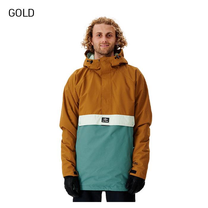 リップ カール PRIMATIVE JACKET メンズ スノージャケット M RIP CURL（リップカール） 22-23 RIP CURL PRIMATIVE JACKET NAVY GOLD
