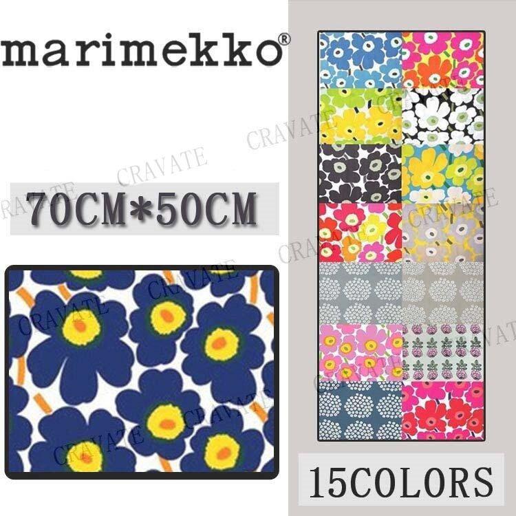 Marimekko マリメッコ おためし北欧生地 布 Mini Unikko 春の新作続々 母子健康手帳 ミニウニッコ 全14色 ハーフカット70cm 50cm コットン100 送料無料