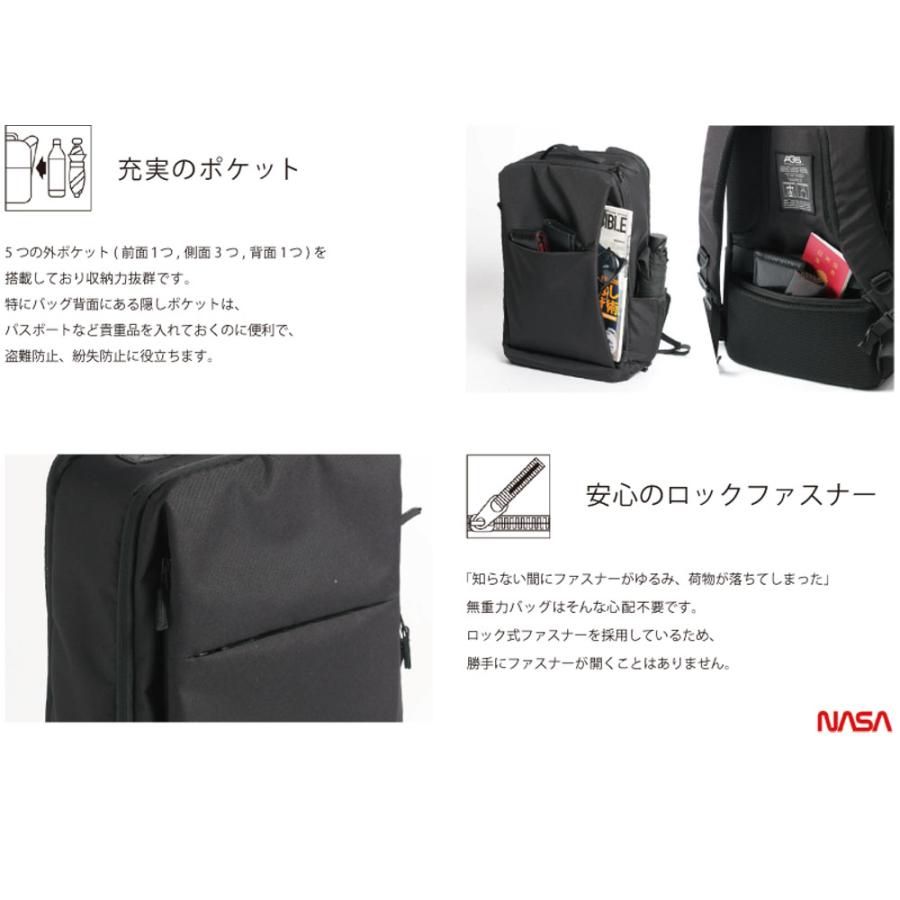 リュックサック ビジネス メンズ デイバッグ 大容量 通学 通勤 AGS機能 リュックサック ビジネス メンズ レディース デイバッグ バック