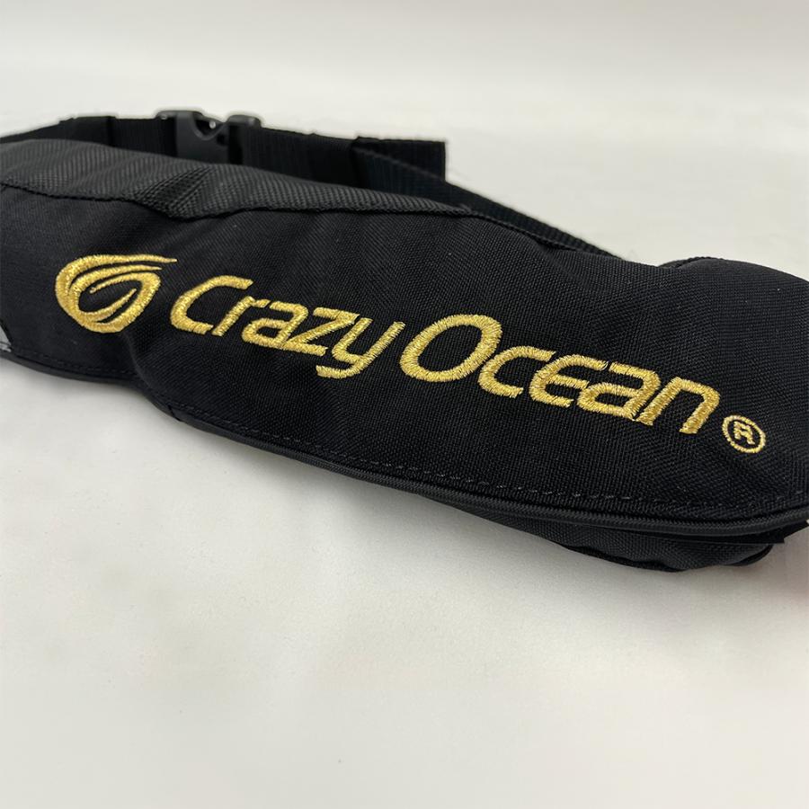 膨張式ライフジャケット ウェストタイプ クレイジーオーシャン 限定