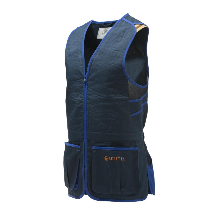 ベレッタ トラップ コットンベスト（ネイビー）Mサイズ/Beretta Trap Cotton Vest - Navy