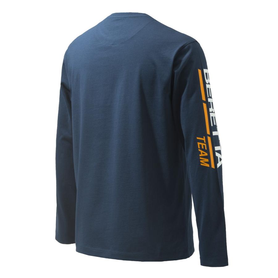 ベレッタ チーム長袖シャツ（ネイビー）/Beretta Team T-Shirt Long Sleeves - Blue Total Eclipse｜crazy-shooter｜03