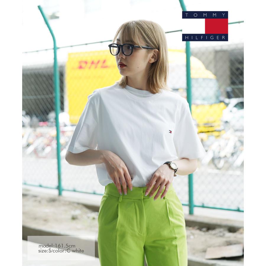 トミー ヒルフィガー Tシャツ メンズ TOMMY HILFIGER Tシャツ レディース インナー 紳士 綿100 男女兼用 クルーネック ブランド メール便｜crazyferret｜13