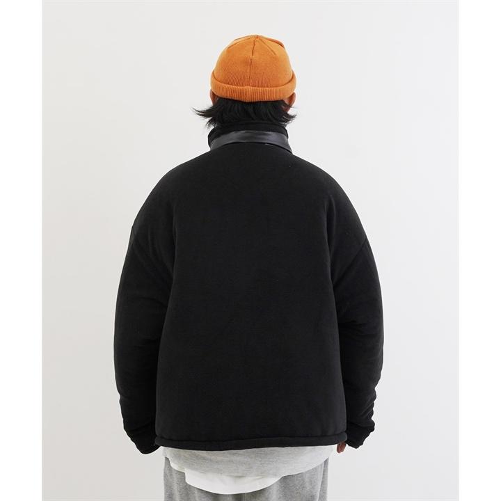 GERRY ジェリー 中綿ジャケット メンズ リバーシブル レザー 革 GERRY ジェリー 中綿ジャケット メンズ リバーシブル レザー 革