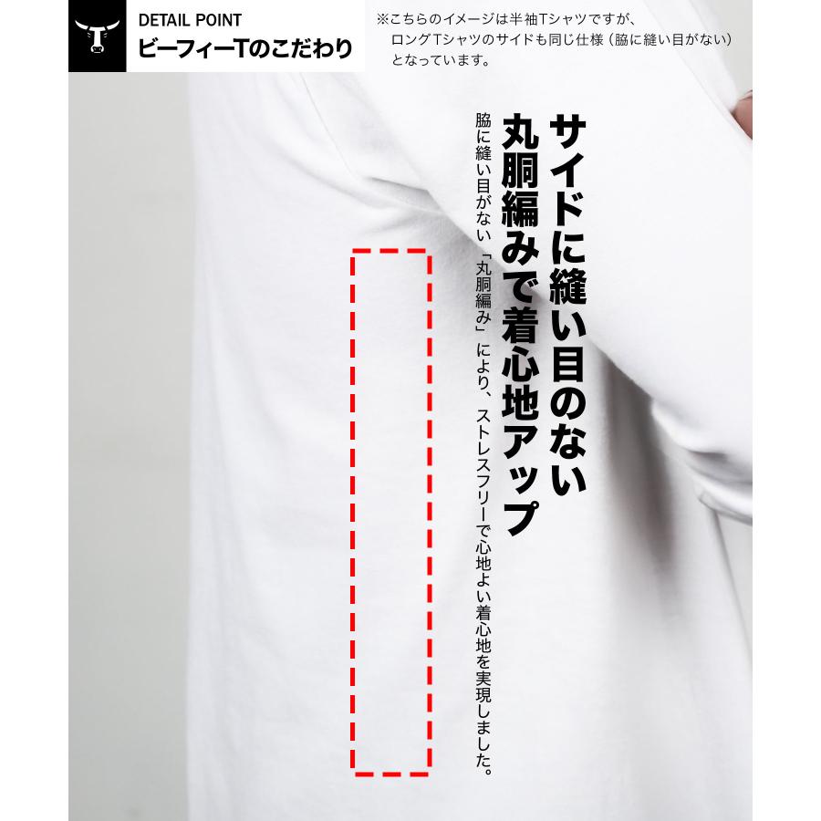 Hanes（ヘインズ） ロンT ビーフィー BEEFY 長袖 Tシャツ メンズ