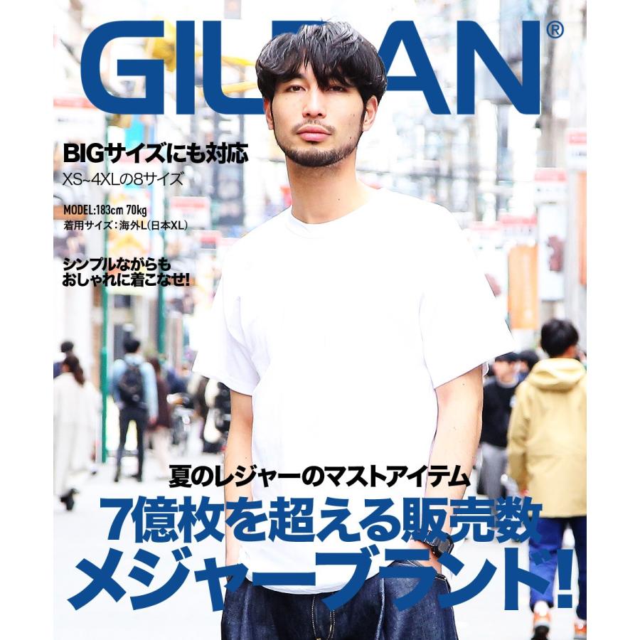 ギルダン Tシャツ メンズ クルーネック 半袖 シンプル ブランド 4.5オンス 4.5oz Softstyle GILDAN 春 服 父の日｜crazyferret｜08