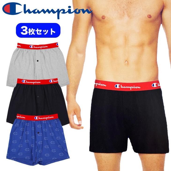 チャンピオン Champion 3枚セット トランクス メンズ 下着 アンダーウェア ロゴ 無地 ドット パンツ おしゃれ 前開き まとめ買い 5080 Crazy Ferret 通販 Yahoo ショッピング