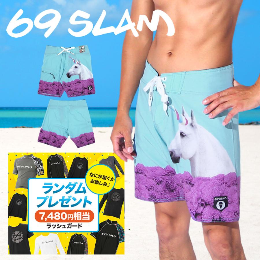 Rakuten ロックスラム 69slam 水着 サーフパンツ メンズ かわいい 派手 水着 海パン ボードショーツ 短パン 送料無料 新品 Www Technet 21 Org