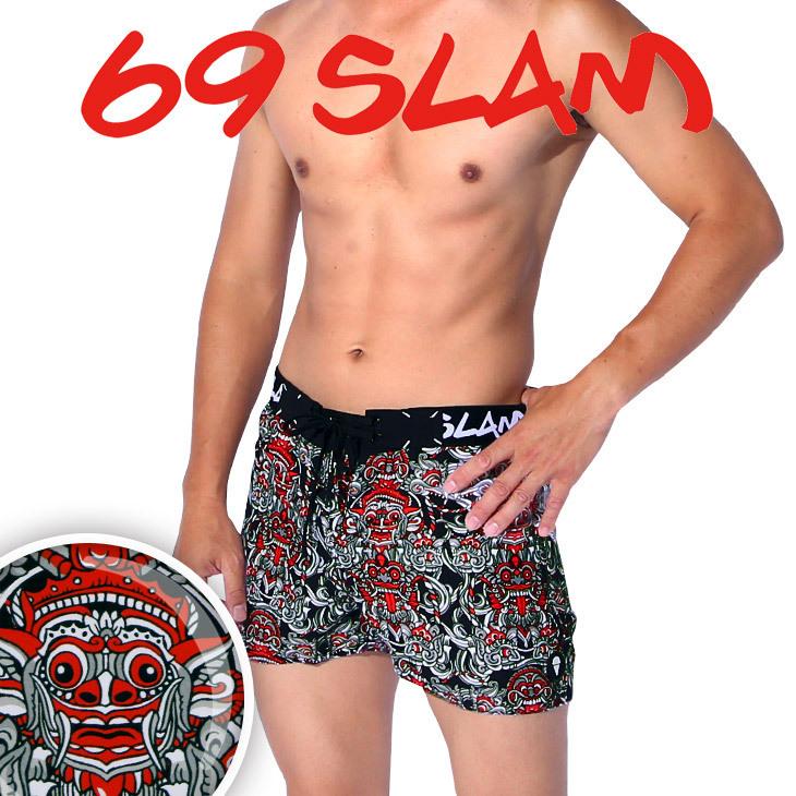 在庫限りッ アウトレット 69slam ロックスラム 水着 サーフパンツ メンズ 水着 総柄 おしゃれ かっこいい 水着 海パン ボードショーツ ブランド 男性 プレゼント お洒落無限大 Arnabmobility Com