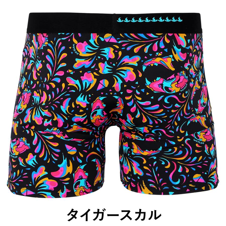ロックスラム 69slam ロングボクサーパンツ メンズ 下着 アンダーウェア パンツ 総柄 スカル かっこいい ツルツル 送料無料 ブランド下着ならcrazy Ferret 通販 Yahoo ショッピング