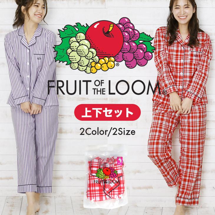 パジャマセット 部屋着 ルームウェア レディース フルーツオブザルーム Fruit Of The Loom ブランド 綿 5092 ブランド下着ならcrazy Ferret 通販 Yahoo ショッピング