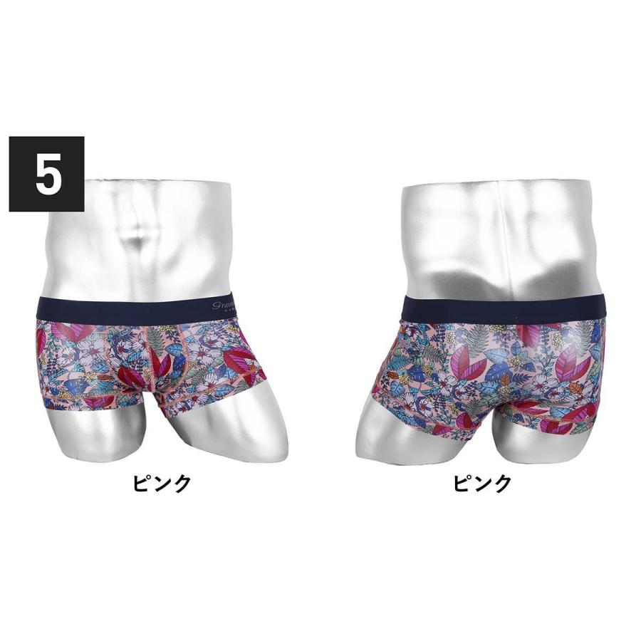 グレイブボールト Gravevault ボクサーパンツ メンズ 下着 おしゃれ フラワー 花柄 ブランド 高級 国産 日本製 サイズ交換ｏｋ