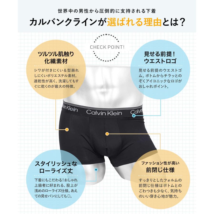 Calvin Klein（カルバン・クライン） 下着 ボクサーパンツ 3枚セット