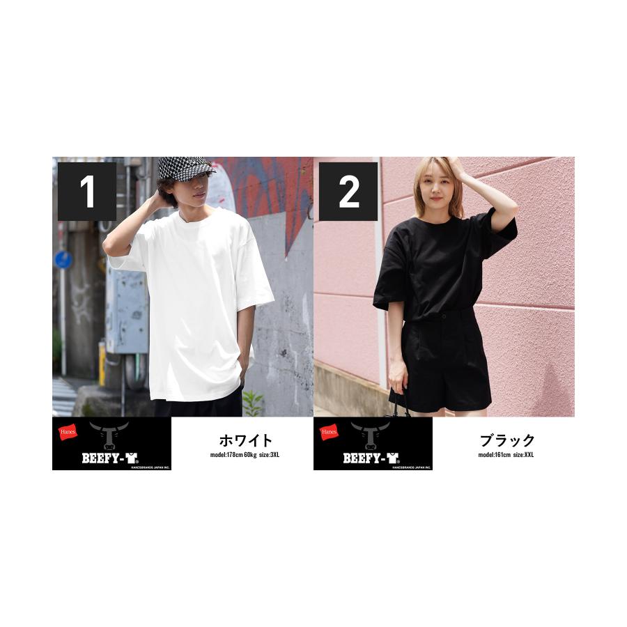 Hanes（ヘインズ） Hanes Tシャツ メンズ 半袖 綿100% ヘビーオンス
