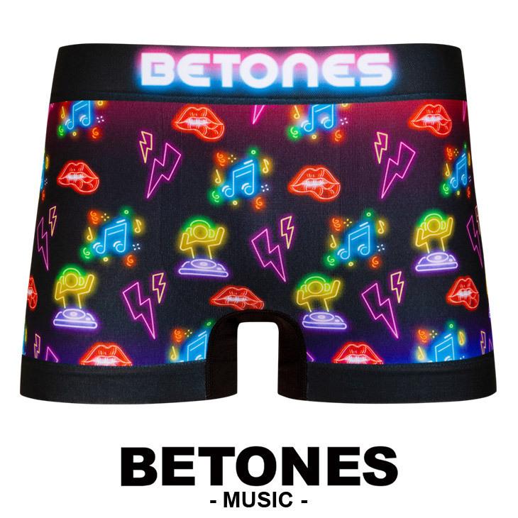 ビトーンズ Betones ボクサーパンツ メンズ 下着 アンダーウェア おしゃれ かわいい ツルツル ブランド フリーサイズ S M L 人気 再入荷 Music ブランド下着ならcrazy Ferret 通販 Yahoo ショッピング