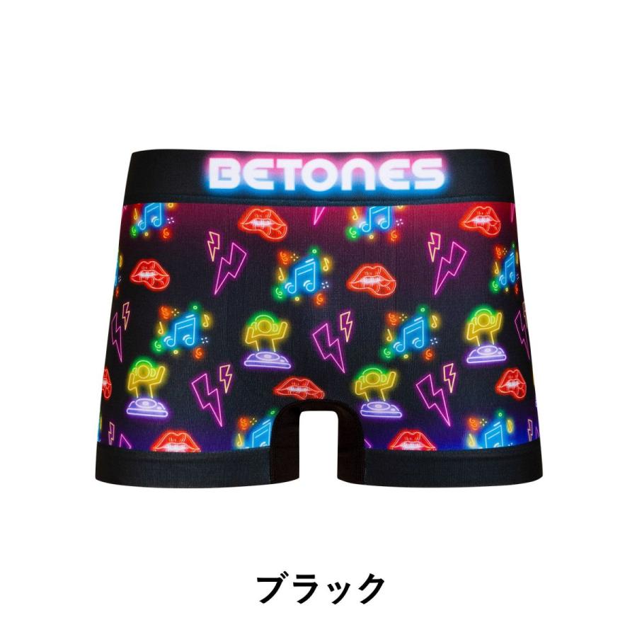 ビトーンズ BETONES ボクサーパンツ メンズ アンダーウェア ツルツル 速乾 立体成型 フリーサイズ シームレス タグレス ブランド プレゼント ギフト｜crazyferret｜03