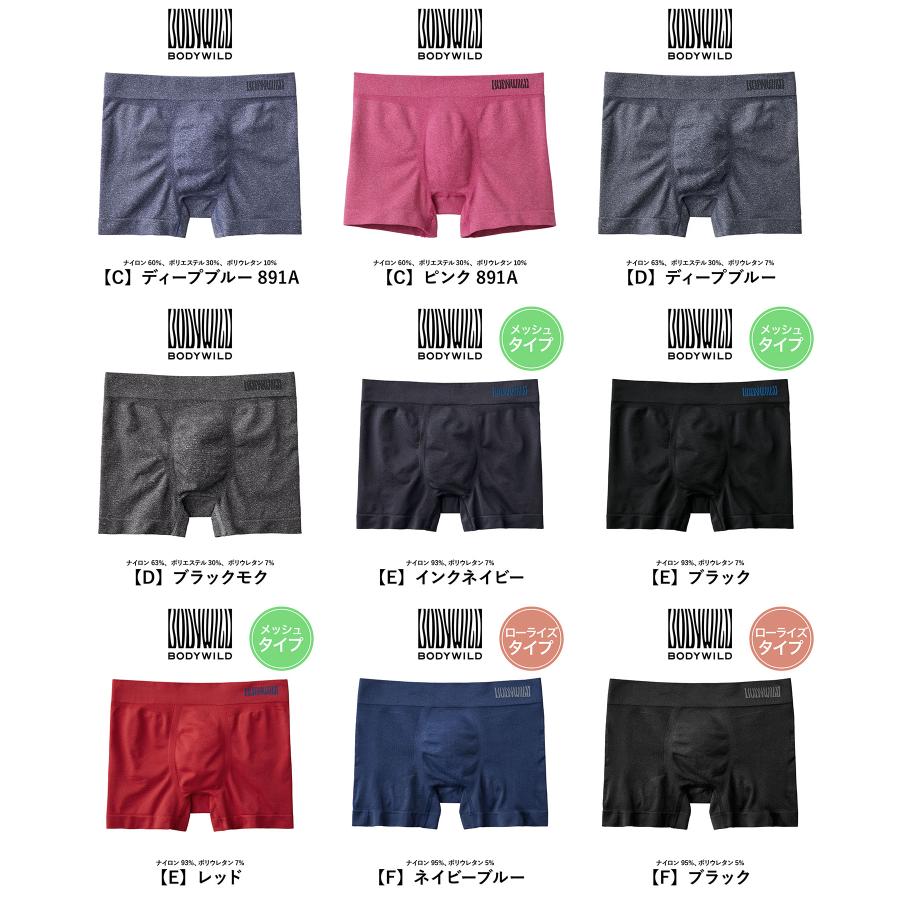 GUNZE（グンゼ） ボディワイルド ボクサーパンツ メンズ 下着 紳士