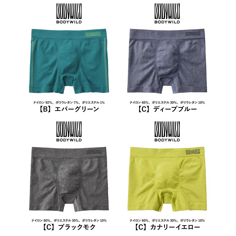 GUNZE（グンゼ） ボディワイルド ボクサーパンツ メンズ 下着 紳士