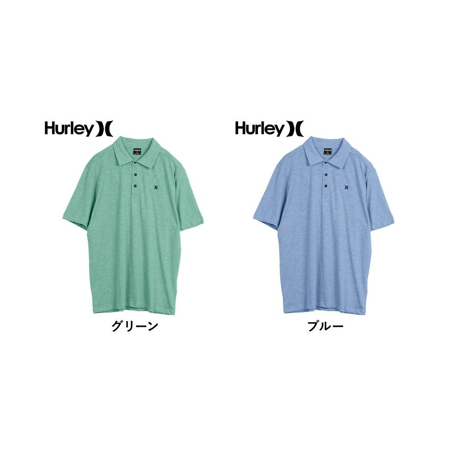 Hurley ハーレー ポロシャツ メンズ 紳士 無地 ゴルフ 綿 Hurley ハーレー ポロシャツ メンズ 紳士 無地 ゴルフ 綿