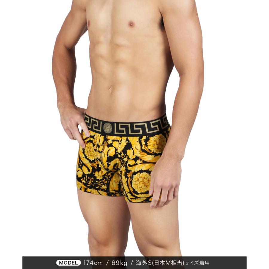 VERSACE（ヴェルサーチェ） ロング ボクサーパンツ メンズ 下着 紳士