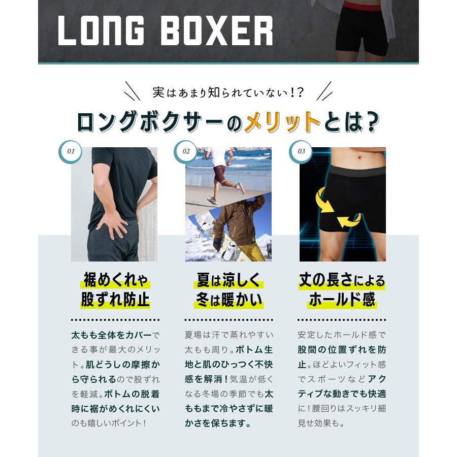 VERSACE（ヴェルサーチェ） ロング ボクサーパンツ メンズ 下着 紳士