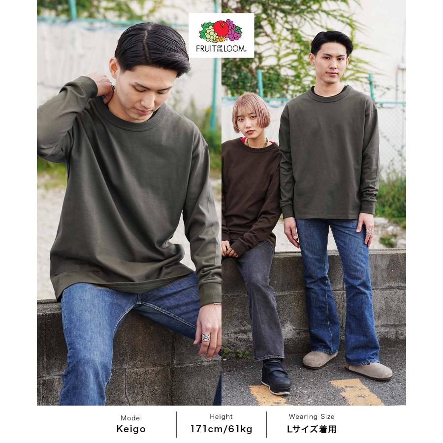 FRUIT OF THE LOOM（フルーツオブザルーム） 長袖 Tシャツ メンズ