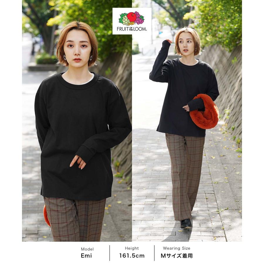FROUT OF THE LOOM 長袖シャツ ロングパンツ 　4セット FRUIT OF THE LOOM（フルーツオブザルーム） 長袖 Tシャツ メンズ