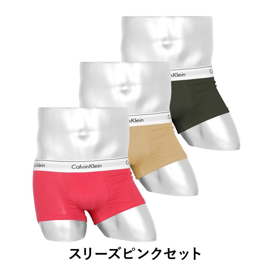 カルバンクライン Calvin Klein ローライズボクサーパンツ 3枚セット メンズ アンダーウェア 男性下着 綿混 コットン Modern Cotton CK ロゴ 高級 ハイブランド｜crazyferret｜12