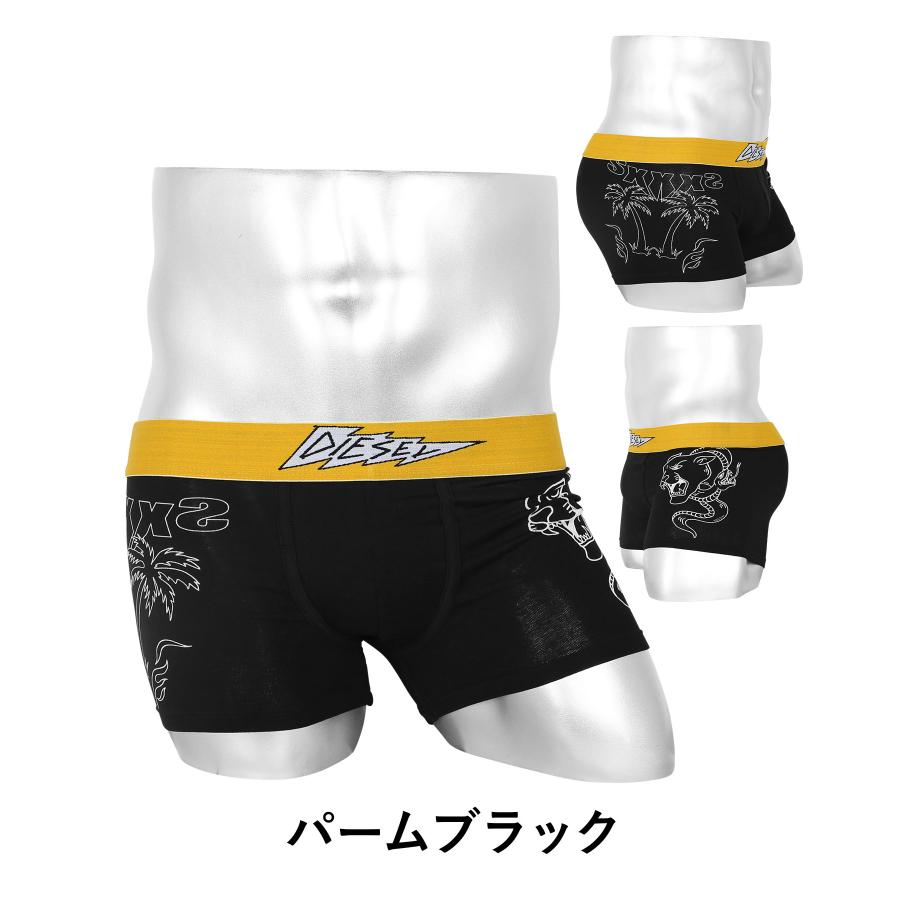 ディーゼル ボクサーパンツ クリスマス プレゼント メンズ DIESEL ローライズ 男性 紳士 下着 綿 コットン ブランド