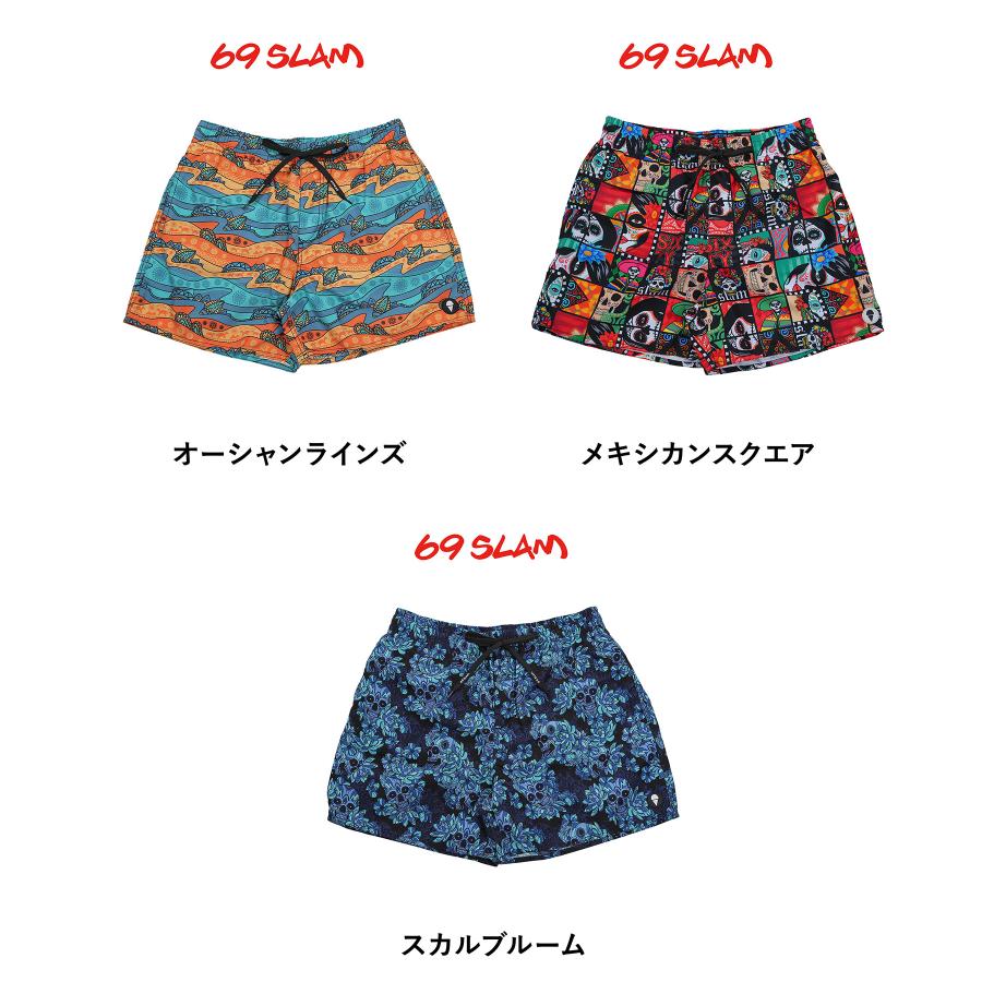 69SLAM（ロックスラム） サーフパンツ メンズ 水着 ハーフパンツ 紳士