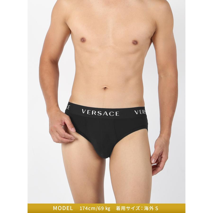 ヴェルサーチェ VERSACE ブリーフ 3枚セット メンズ アンダーウェア 男性 下着 コットン ベルサーチ  父の日｜crazyferret｜06