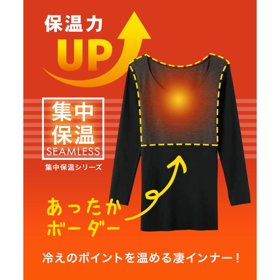 GUNZE（グンゼ） GUNZE 8分袖 インナー シャツ レディース HOTMAGIC