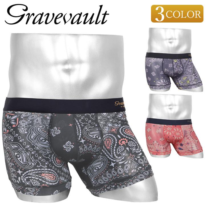 Gravevault（グレイブボールト） ボクサーパンツ メンズ 男性 下着