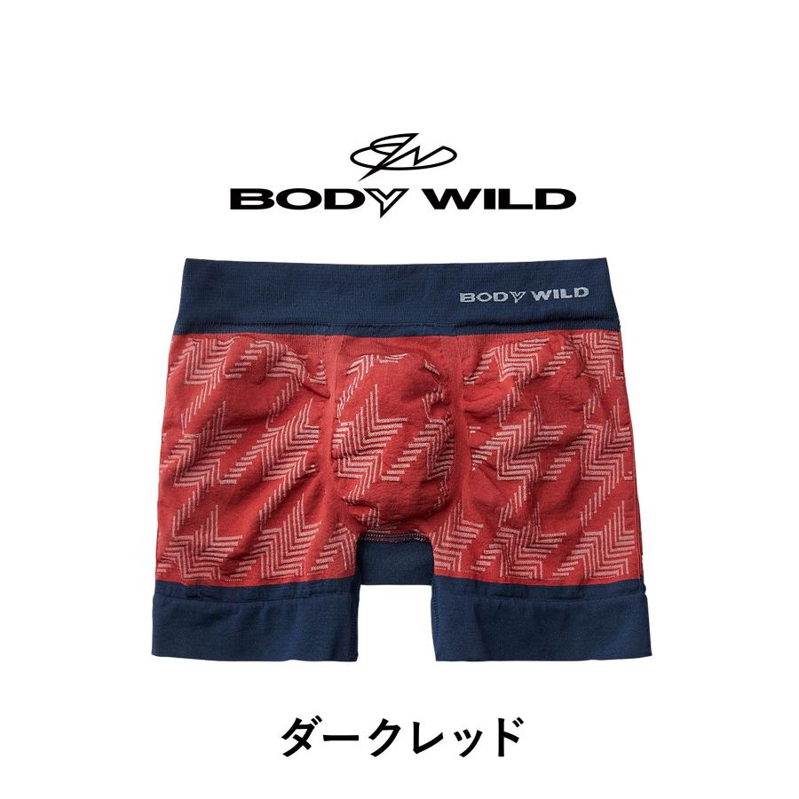 ボクサーパンツ  グンゼ GUNZE メンズ アンダーウェア 男性 下着 肌着 速乾 ツルツル  BODY WILD ボディワイルド 立体成型 メール便 父の日｜crazyferret｜06