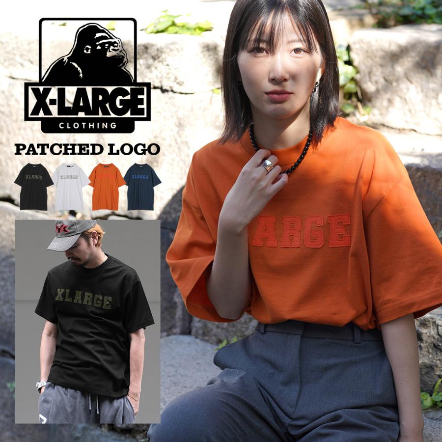 XLARGE（エクストラ ラージ） Tシャツ メンズ PATCHED LOGO 半袖 X