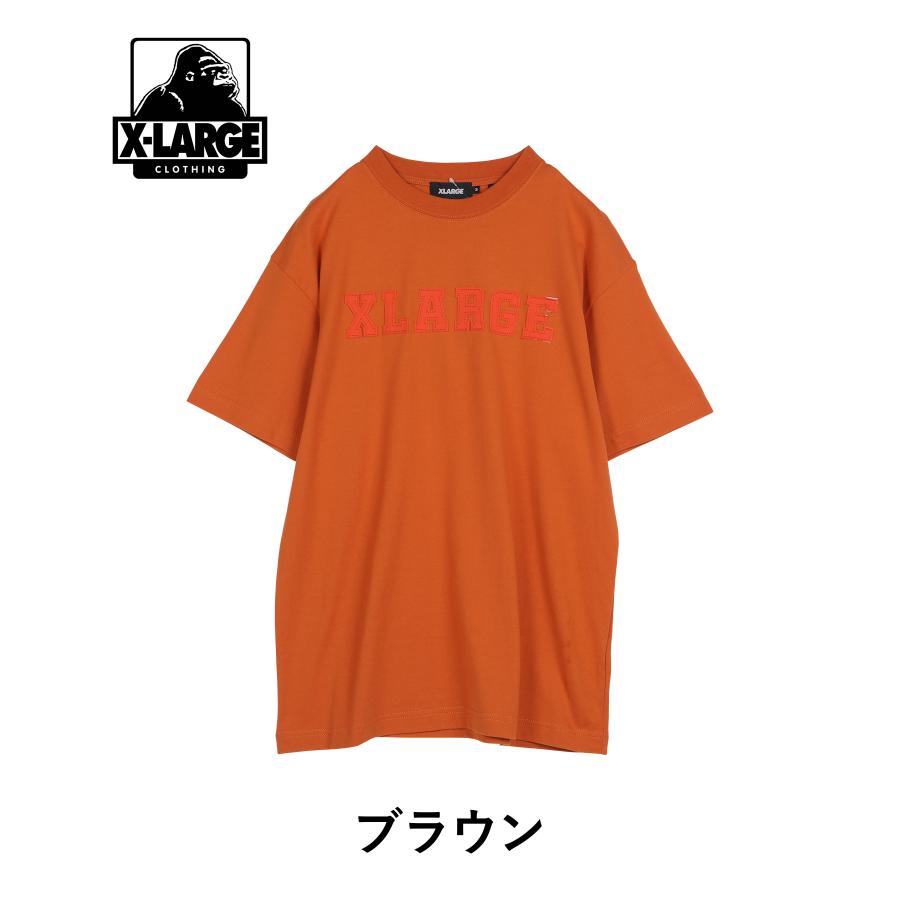XLARGE（エクストラ ラージ） Tシャツ メンズ PATCHED LOGO 半袖 X 