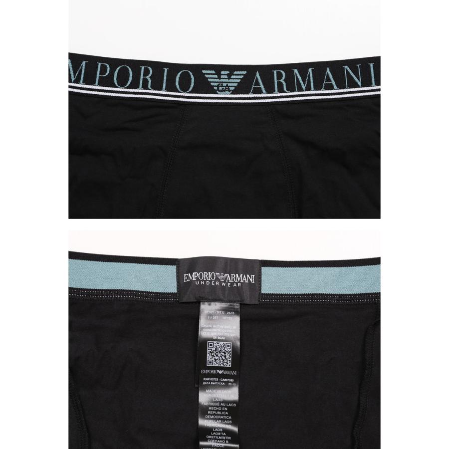 エンポリオ アルマーニ EMPORIO ARMANI ボクサーパンツ 3枚セット メンズ アンダーウェア 男性 下着 コットン  父の日｜crazyferret｜12