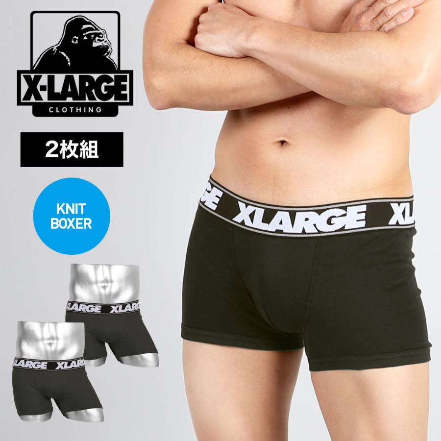 XLARGE ボクサーパンツ メンズ エクストララージ X-LARGE 2枚